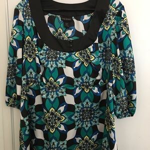 Lane Bryant scoop neck blouse